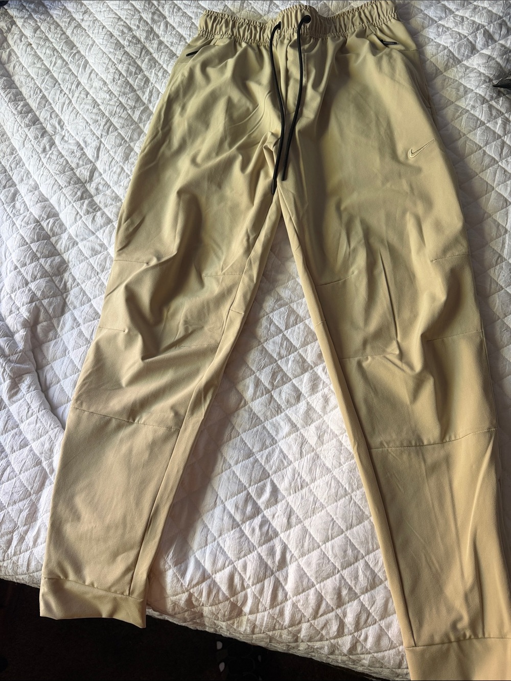 Nike Men’s Tan Athletic Jogger Pants
